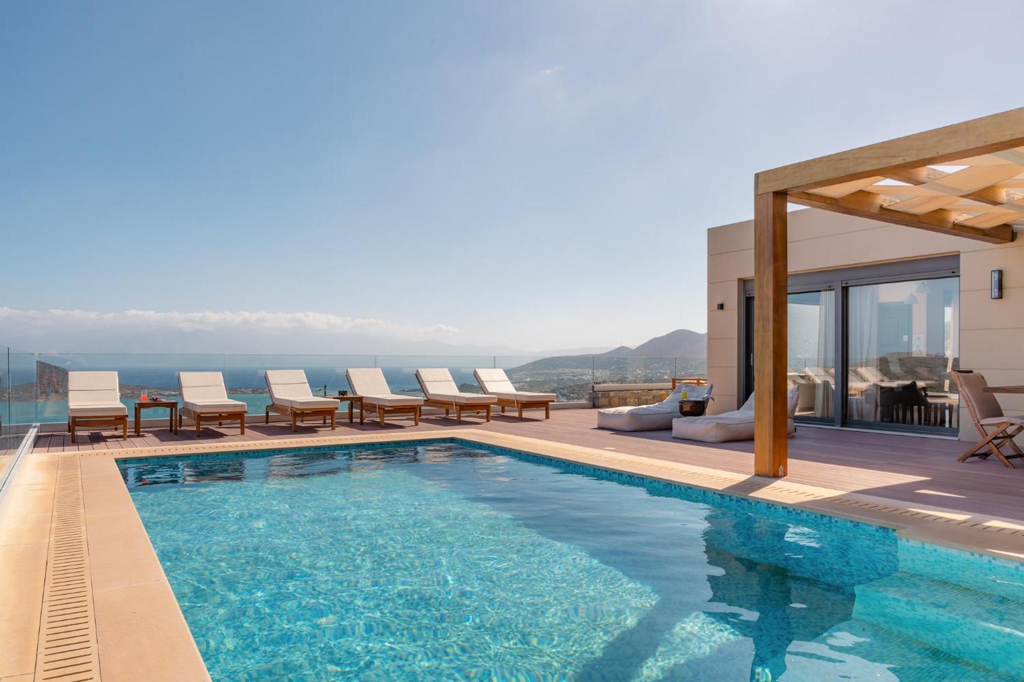 Elounda Panorama Villa Dış mekan fotoğraf